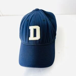 Vintage Dallas Cowboys Baseball Hat NFL Navy Blue Adjustable Cap Embroidered “D”
